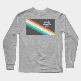 Invisible Disability Pride Long Sleeve T-Shirt